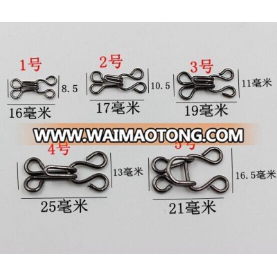 Wholesale and customize garments connecting hooks and eye